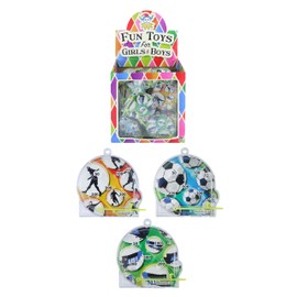 HENBRANDT 24 x Mini Football Pinball Games for Kids Puzzle Game Birthday Party Home School Classroom Prize Football World Cup Loot Bag Filler Party Favour for Boys and Girls