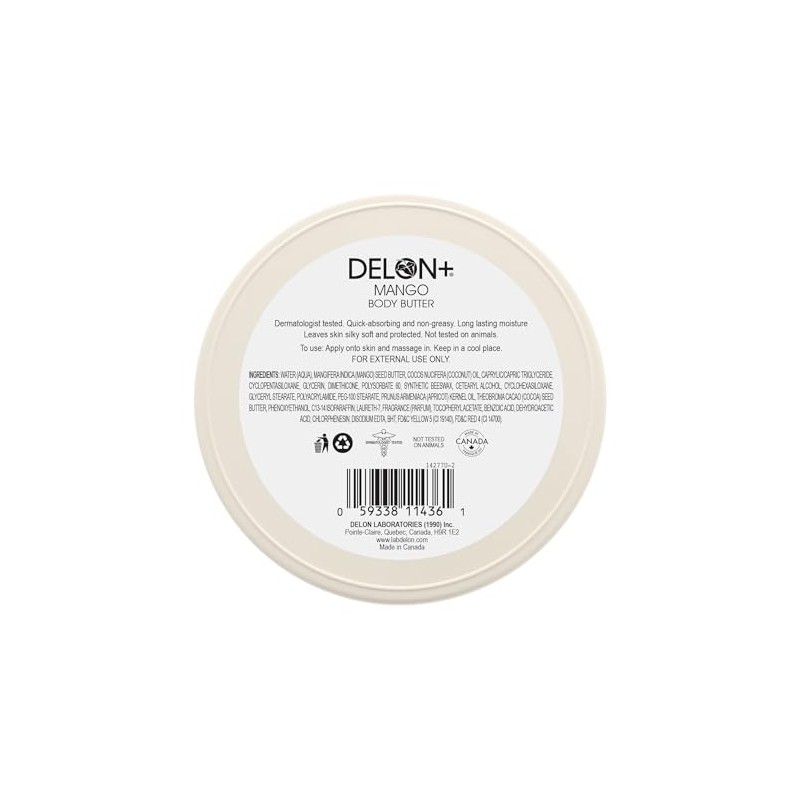 Delon 4 Pack Mango Body Butter
