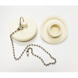 1 to 1-3/8" Rubber Sink Stopper with 11" Chain
