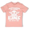 Shirtracer - Baby T-Shirt Girls Boys - 1st Birthday - Aufpassen du musst eins ich jetzt Bin, 2 baby pink