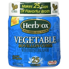 Herb-Ox Vegetable Bouillon Cubes 3.33oz (25 cubes)