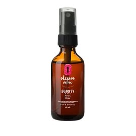 OLEUM VITAE Hair and Body Oil. Aceite Hidratante para Cabello y Cuerpo Rosa. Con Aceite Esencial de Rosa Mosqueta. 60ml                               