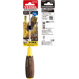 ベッセル(VESSEL) ウッディ トルクスドライバー いじり止め TORX (台紙付) T20H×120 B-340TX