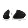 Wireless Vertical Ergonomic Optical Mouse Rechargeable Mouse with USB for