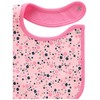 Simple Joys by Carter's Baby 7-Pack Teething Bibs, Pink/Mint Green,
