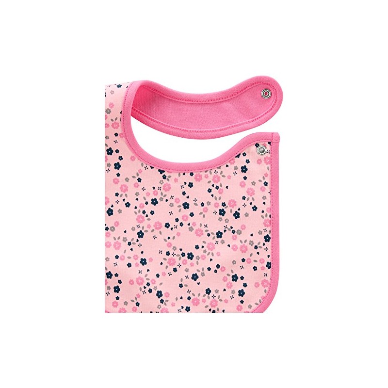 Simple Joys by Carter's Baby 7-Pack Teething Bibs, Pink/Mint Green,