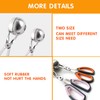 Generic 2-Pack Meatball Maker Scoops, Non-Stick, Stainless Steel 304, Anti-Slip