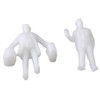 BQLZR White Model Train People Figure Passengers 1:200 Scale Pack