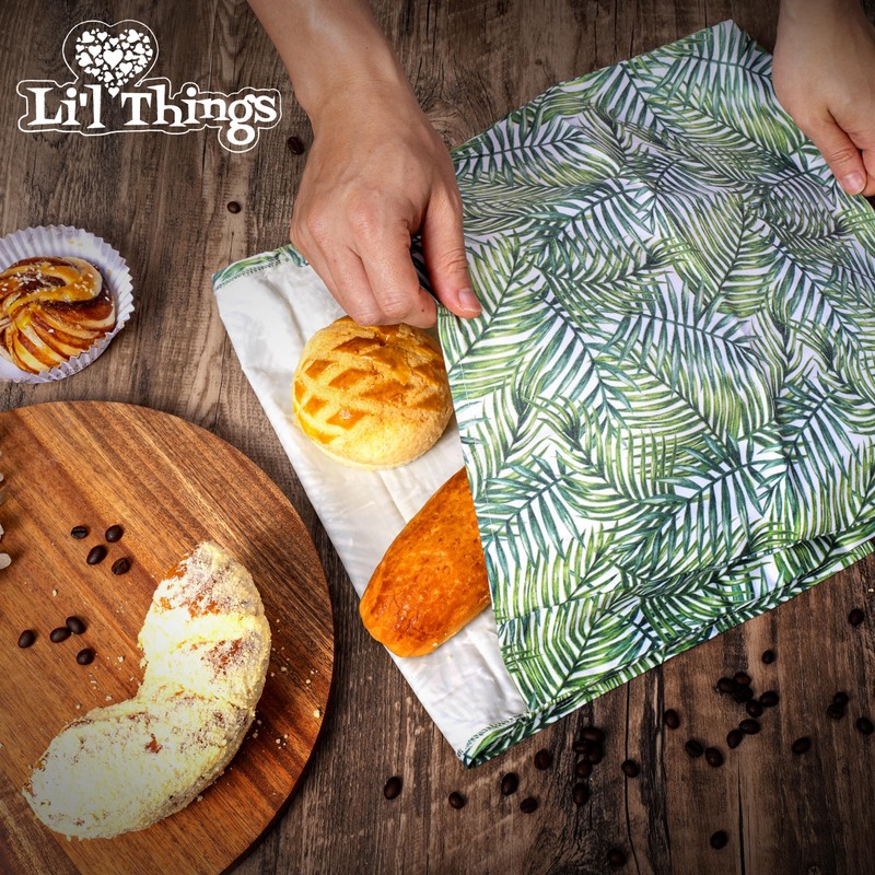 Li'l Things Eco-friendly Reusable Beeswax Bread bags 2.0 | Set