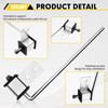 4 Pack Stainless Steel Universal Exhaust Hanger Rod Weld On