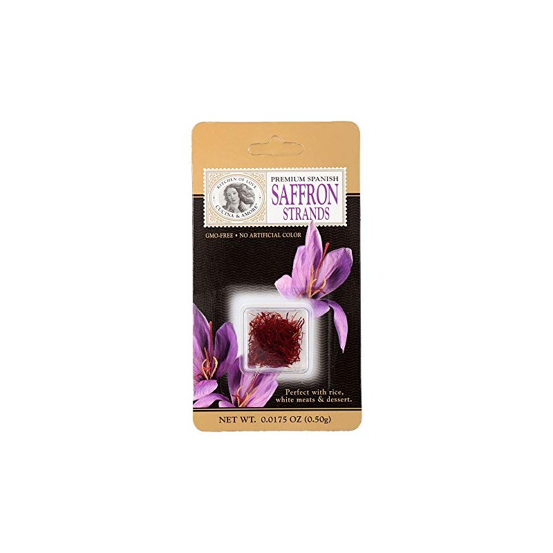 Amir Saffron Filament, 0.5 Gram Unit