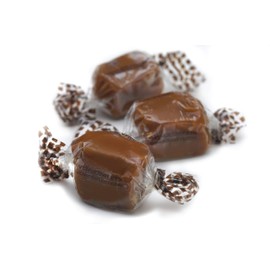 AvenueSweets - Handcrafted Individually Wrapped Soft Caramels - 2 x 5.2 oz Boxes (Pecan)