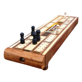 Gamekeepers Cottage gifts Film Clapper Board Wooden Cribbage Board With FREE ENGRAVING 457