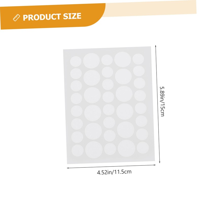 Healeved 216pcs Hydrocolloid Patches Invisible Hydrocolloid Stickers for Pimple Removal