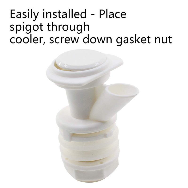 ZAITOE Push Button Spigot Replacement, Compatible with Igloo 2, 3,