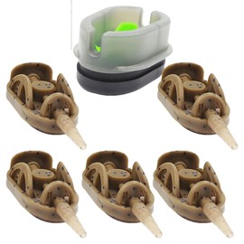 BDHI 6 pcs Fishing Feeders Method Carp - 20g/30g/40g/50g/60g Weight Fishing Tackle Accessories for Carp Pellet Bait Feeder(Y336-6)