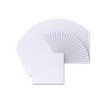 Vaessen Creative Small Square Florence Blank Craft Cards, White, Set