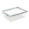 Rubbermaid FG3J0503WHT Configurations Sliding Basket - White