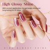 MIZHSE Cat Eye Gel Nail Polish: Red Magnetic Gel Polish