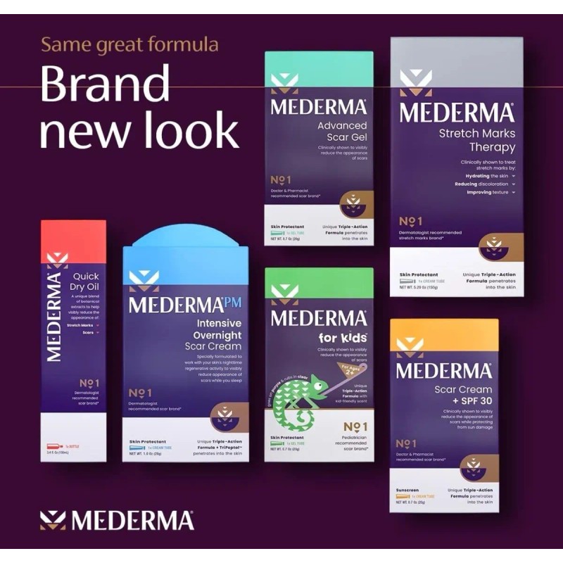 Gel Mederma Desvanece Eliminar Cicatrices Cara Y Cuerpo 50g Todo