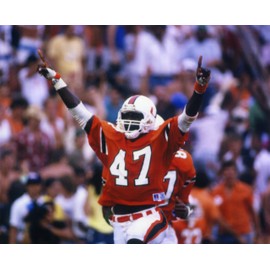 Michael Irvin University of Miami Hurricanes 8X10 Sports Action Photo (A)
