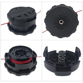 QUASION DWO1DT995 Replacement Trimmer Head for Dewalt DCST920 DCST922 DCST925 DCST970 DCST990 DCST991 Cordless Weed Wacker String Trimmer,Dewalt Weed Eater Parts with Pre-Wound Line 0.080" 20ft