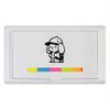 'Schoolboy Puppy with Backpack' Sticky Note Ruler Pad (ST00038834)