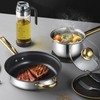 Home Stainless Steel Cookware Sets 12 Piece, Pots and Pans