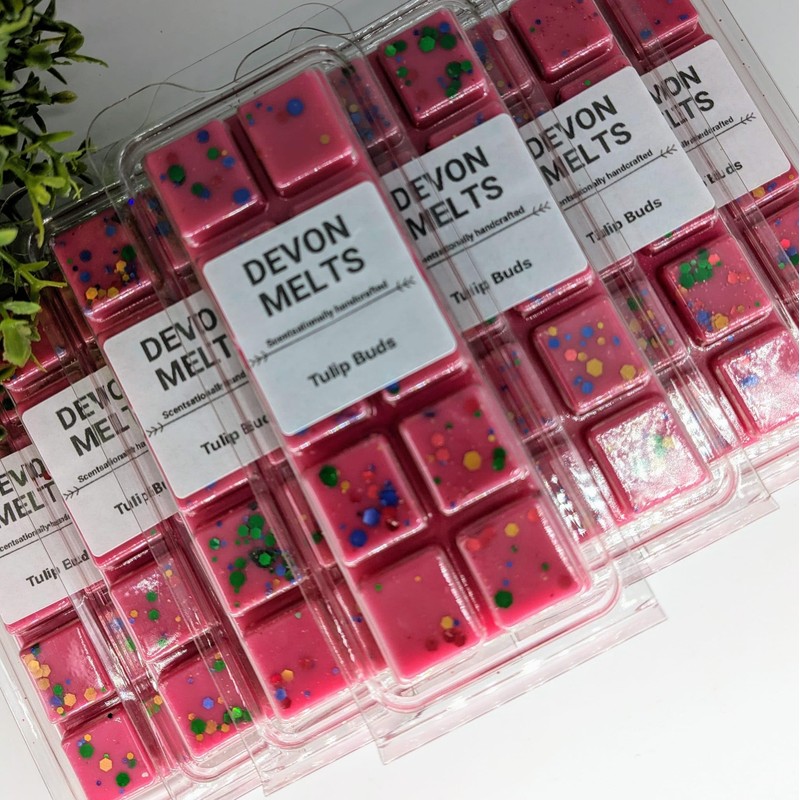 Devon Melts - Tulip Buds - Highly Scented 100% Soy