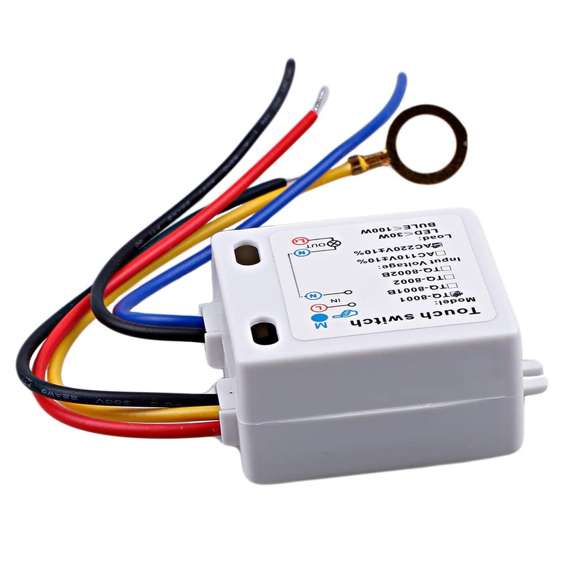 120V/240V On Off Touch Switch with Surge Absorber for LED