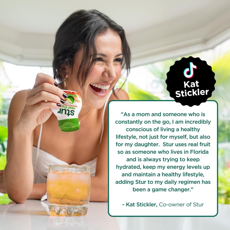 Stur Liquid Water Enhancer | Coconut Pineapple | Naturally Sweetened