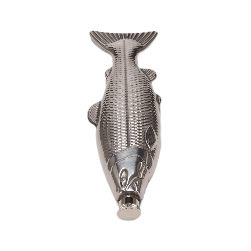 Yuemsh 1 Set Fish-Shape Hip Flask 5Oz Bottle Mini Pocket
