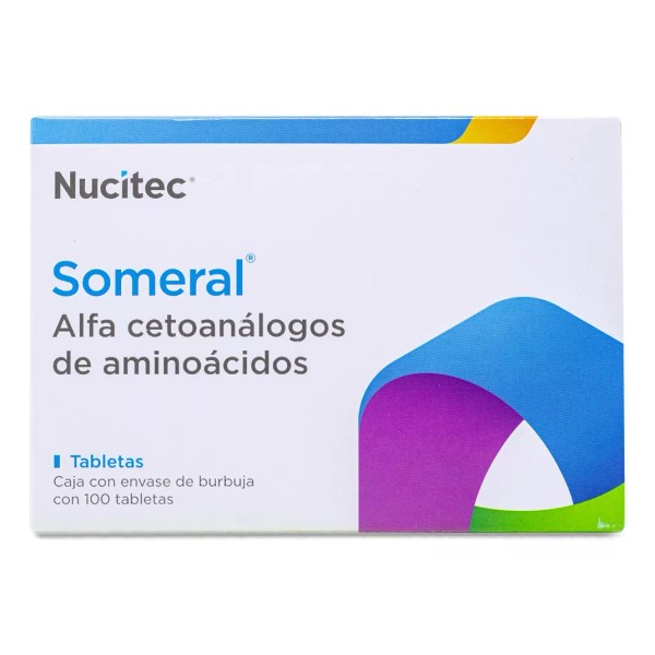 Someral Alfa Cetoanalogos De Aminoacidos 100 Tabletas Nucite