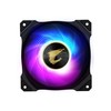 Gigabyte AORUS 120mm Sleeve Bearing ARGB Computer Case Fan, Black