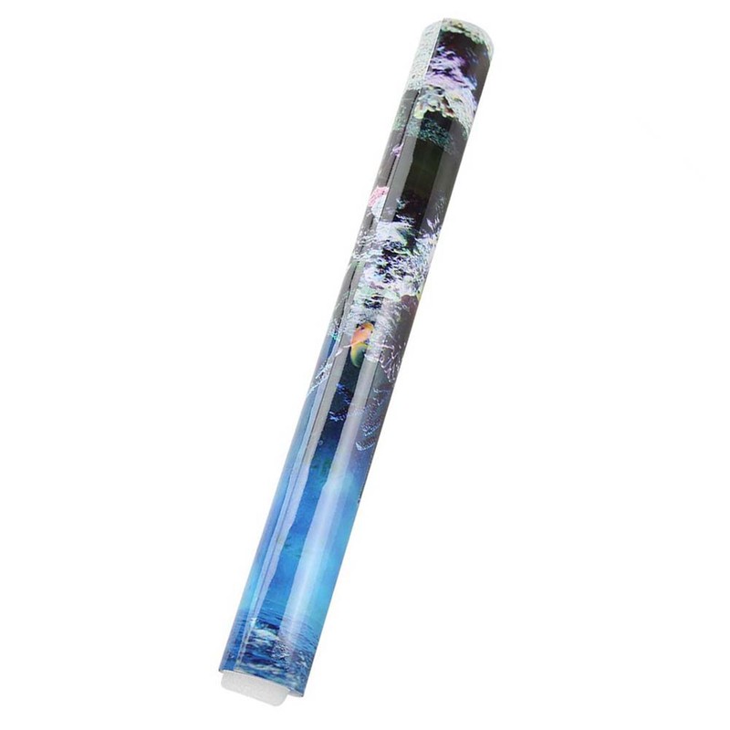 PVC Adhesive Underwater Coral Aquarium Fish Tank Background Poster Backdrop