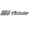 Triton Boat Raised Emblem Decal Sticker | 186 Fishunter