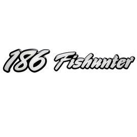 Triton Boat Raised Emblem Decal Sticker | 186 Fishunter