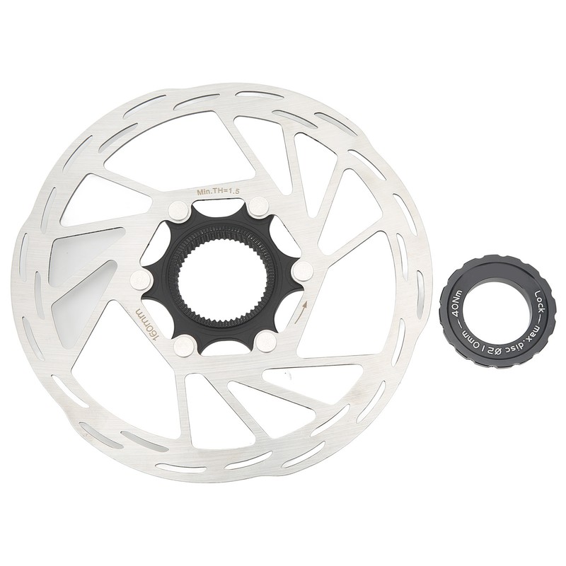 Bike Disc Brake Rotor 160mm Central Lock Hollow Design Disc