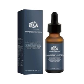 Paracress Facial Oil, Paracress Serum, Natural Paracress Extract Oil, Boosts Hydration for Dry & Tight Skin, Natural Face Oil for All Skin Types 1.1 fl oz (30 ml)