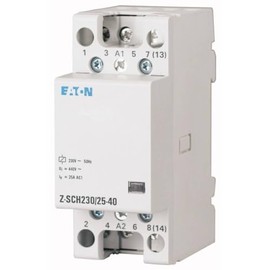 Eaton (Installation) Z-SCH230/25-40 230VAC/25A/4S Installation contactor for series