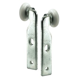 Prime-Line N 6519 7/8 In. Nylon Ball Bearing Wheel Closet Door Roller 1 Left/1 Right, fits Nordahl Doors (1 Pair)