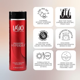 Lasio Keratin-Infused Hypersilk Color-Treated Shampoo 12.34 oz