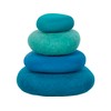 goki 58345 Evolution - Boulders, Stackable Stones Made of Wool