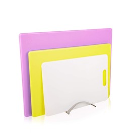 Thirteen Chefs Small Cutting Board Organizer, Fits 0.5 Inch Boards, Fits Cabinets, Stainless Steel (6 Inch Wide)