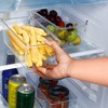 Kurtzy 4 Pack Kitchen Fridge & Cupboard Storage Trays -