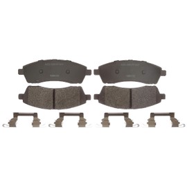 ACDelco Silver 14D757MH Semi-Metallic Rear Disc Brake Pad Set