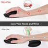 AOEVUIR 1 x Mouse Wrist Rest with Memory Foam Ergonomic
