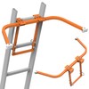 Ladder Stabilizer for Roof Gutter,Heavy Duty Steel Ladder Roof Hook