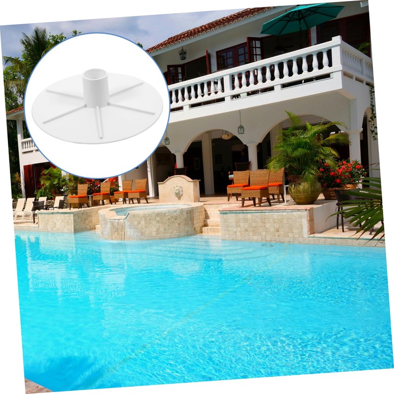 Kisangel Pool Skimmer Cover Plate Skimmer Adapter for Above Ground