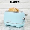 Haden Heritage 2 Slice Wide Slot Stainless Steel Toaster with